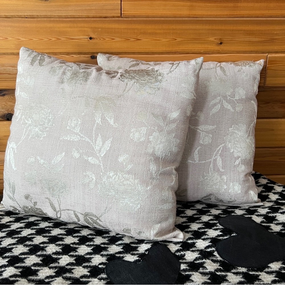 Floral Patterned Throw Pillows